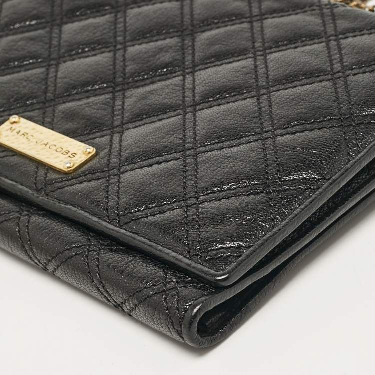 Pre Owned Marc Jacobs Black Quilted Leather All I One Shoulder Bag