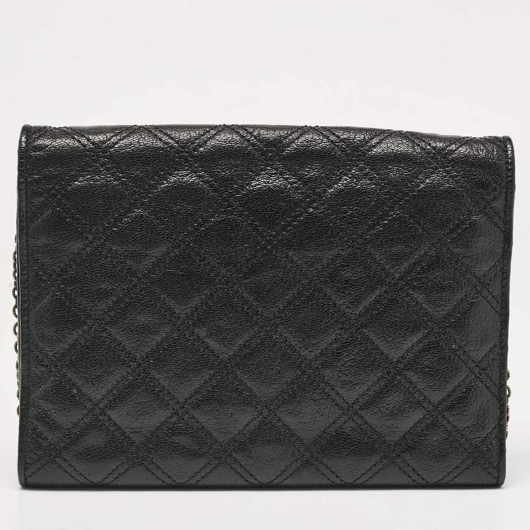 Pre Owned Marc Jacobs Black Quilted Leather All I One Shoulder Bag
