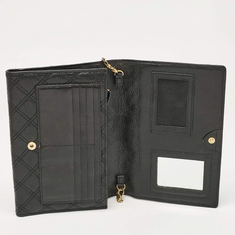 Pre Owned Marc Jacobs Black Quilted Leather All I One Shoulder Bag