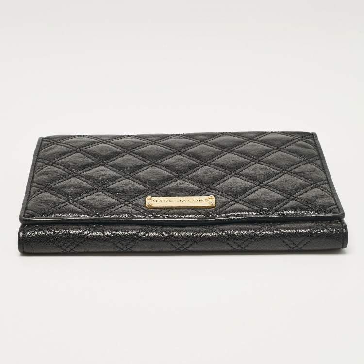 Pre Owned Marc Jacobs Black Quilted Leather All I One Shoulder Bag