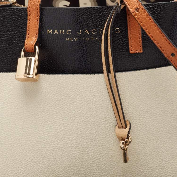 Pre Owned Marc Jacobs Multicolor Leather Mini Grind Tote