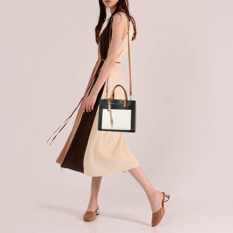 Pre Owned Marc Jacobs Multicolor Leather Mini Grind Tote