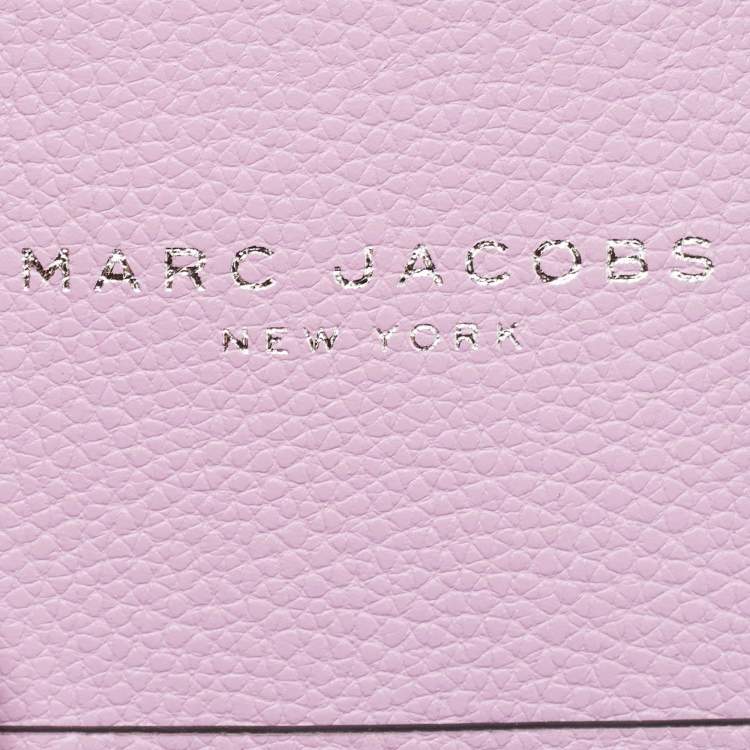 Pre Owned Marc Jacobs Lavender Leather Micro Grind Tote