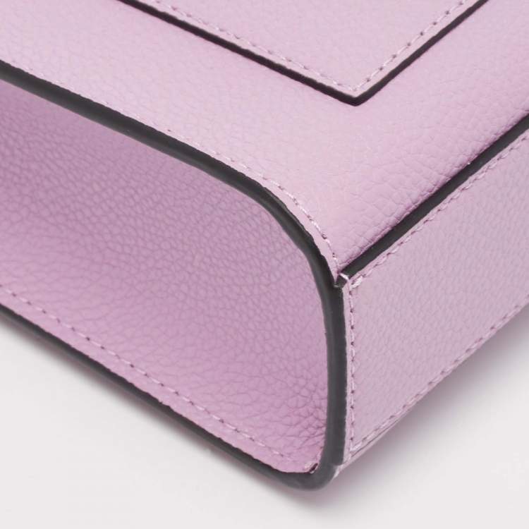 Pre Owned Marc Jacobs Lavender Leather Micro Grind Tote