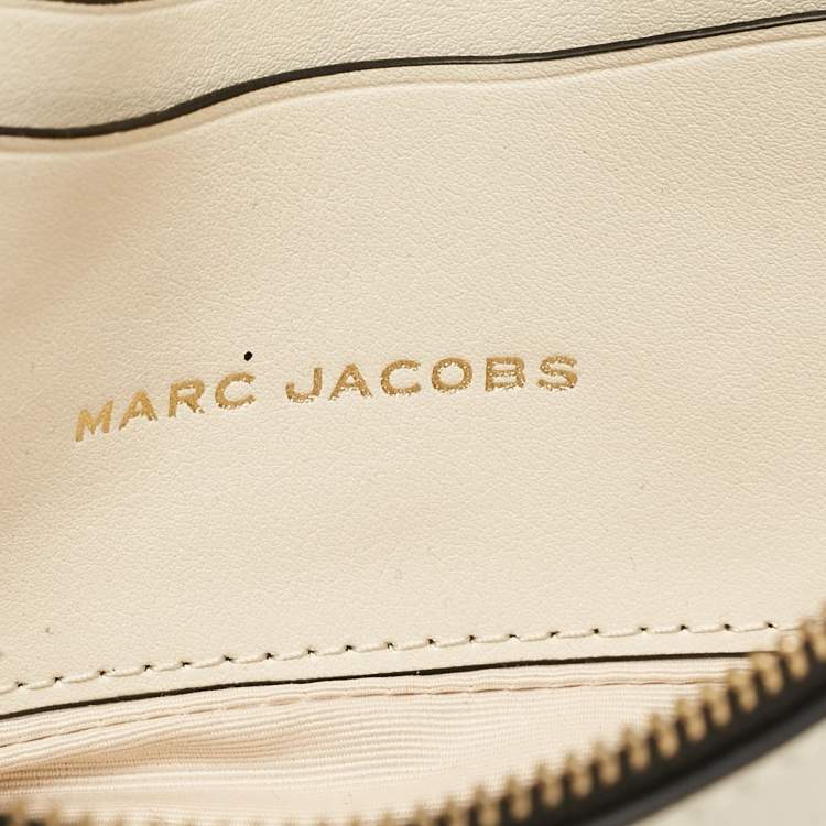 Pre Owned Marc Jacobs Off White Leather Mini The J Marc Shoulder Bag