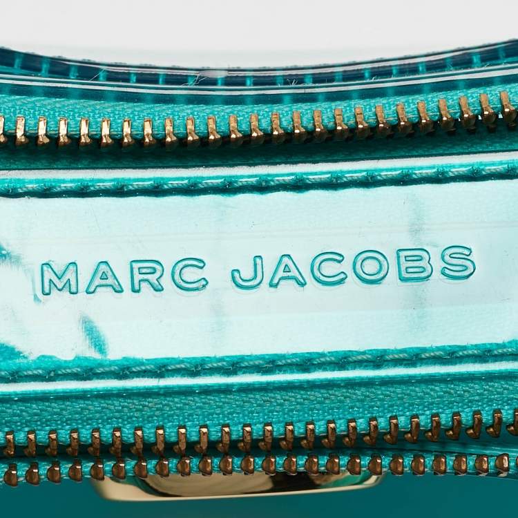 Pre Owned Marc Jacobs Turquoise Jelly The Snapshot Camera Crossbody Bag