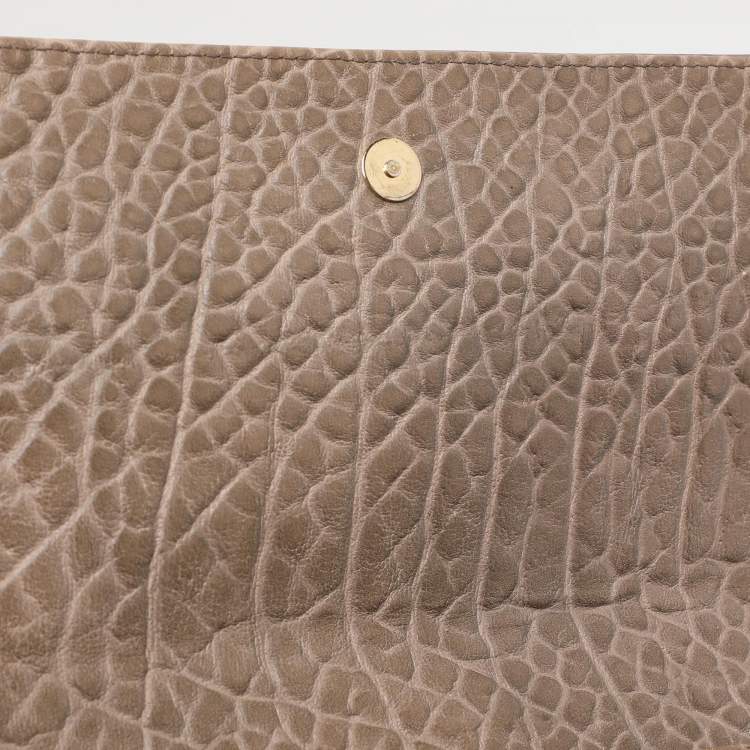 Pre Owned Marc Jacobs Light Brown Quilted Leather Flap Chain Shoulder Bag