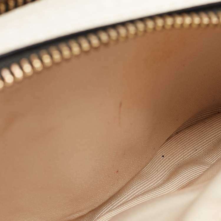 Pre Owned Marc Jacobs Tricolor Patent Leather Snapshot Camera Crossbody Bag
