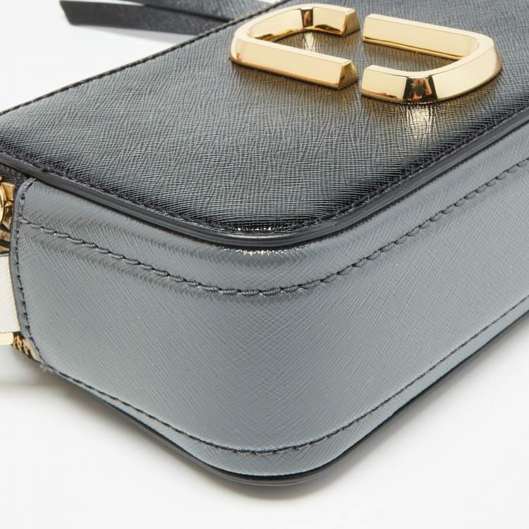 Pre Owned Marc Jacobs Multicolor Patent Leather Snapshot Crossbody Bag