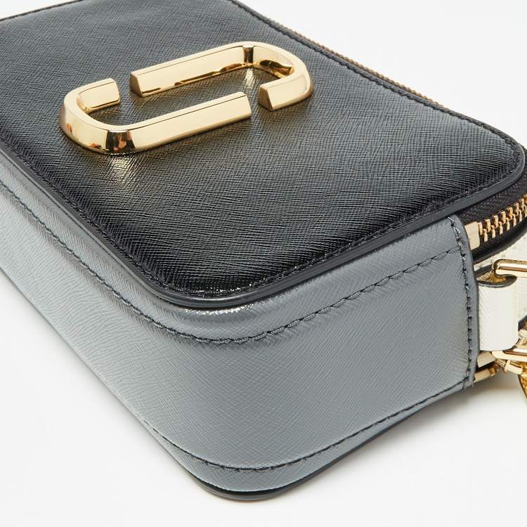Pre Owned Marc Jacobs Multicolor Patent Leather Snapshot Crossbody Bag