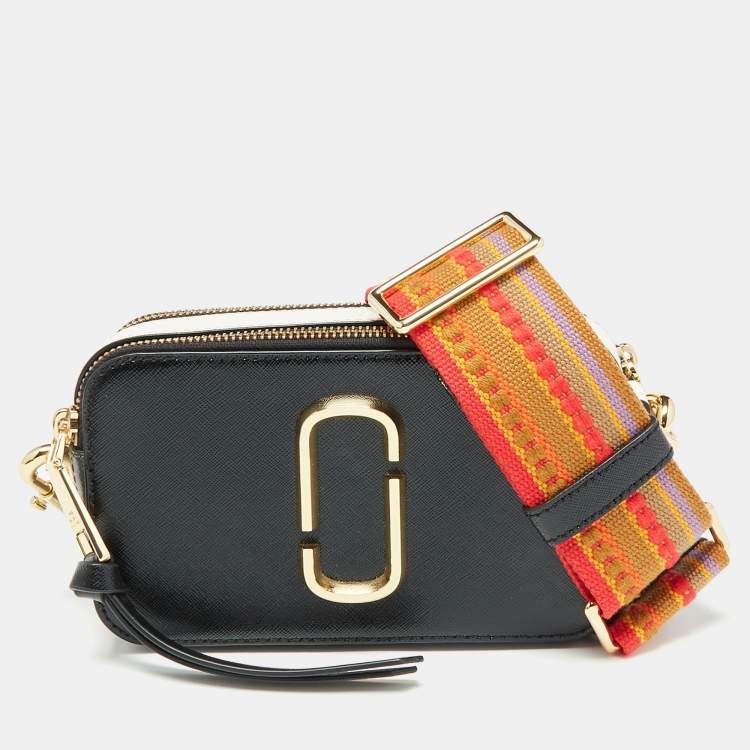 Pre Owned Marc Jacobs Multicolor Patent Leather Snapshot Crossbody Bag
