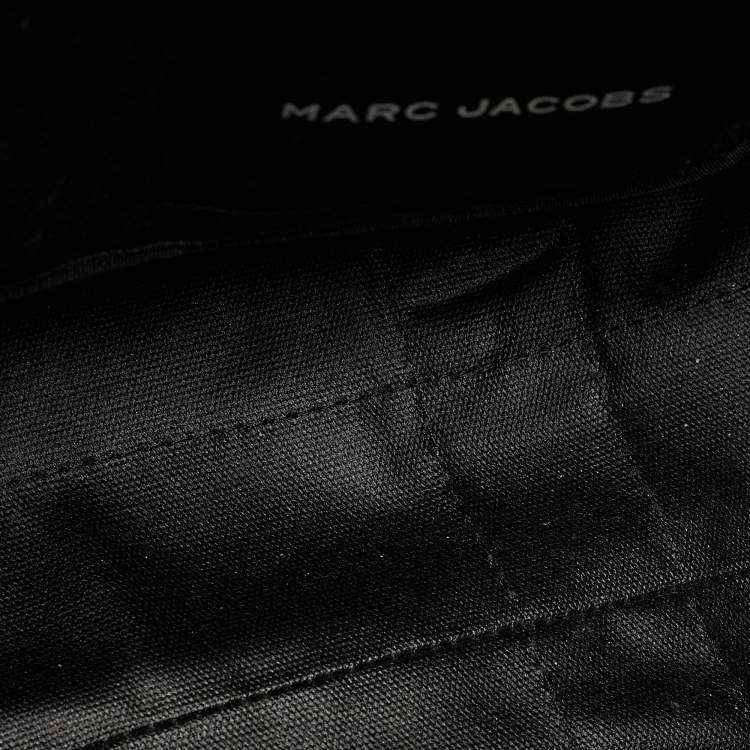 Pre Owned Marc Jacobs Black Canvas Large The Tote Bag