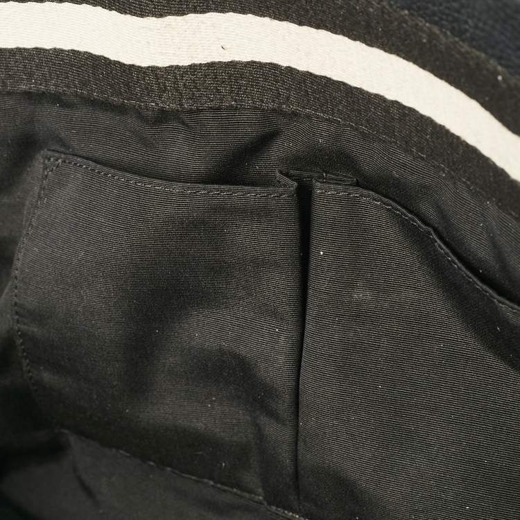 Pre Owned Marc Jacobs Black Leather Large Recruit East West Tote