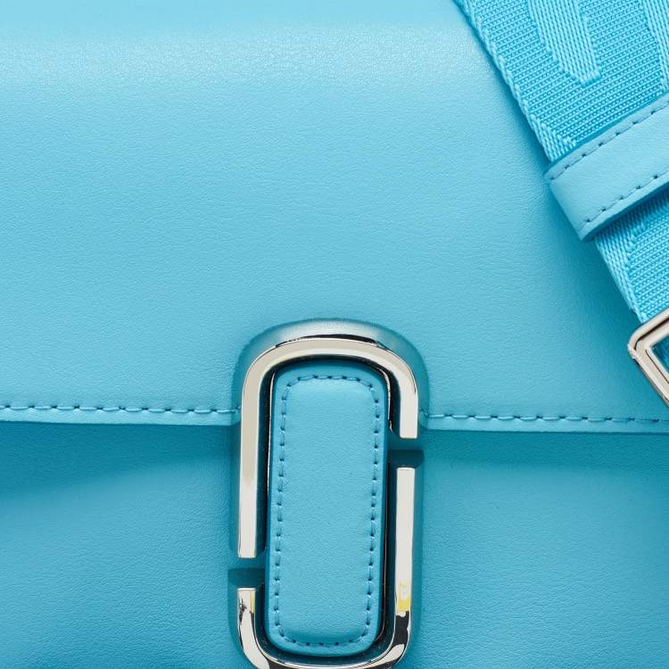 Pre Owned Marc Jacobs Blue Leather The J Marc Shoulder Bag