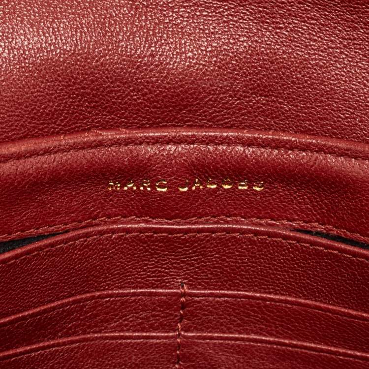 Pre Owned Marc Jacobs Red Quilted Leather Single Shoulder Bag