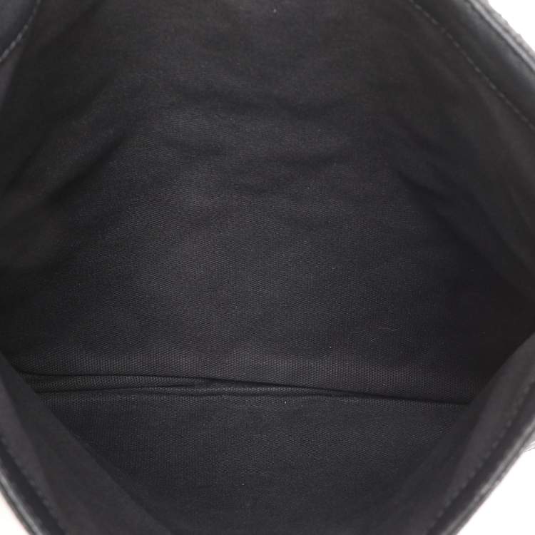 Pre Owned Marc Jacobs Black Quilted Leather Eugenie Clutch