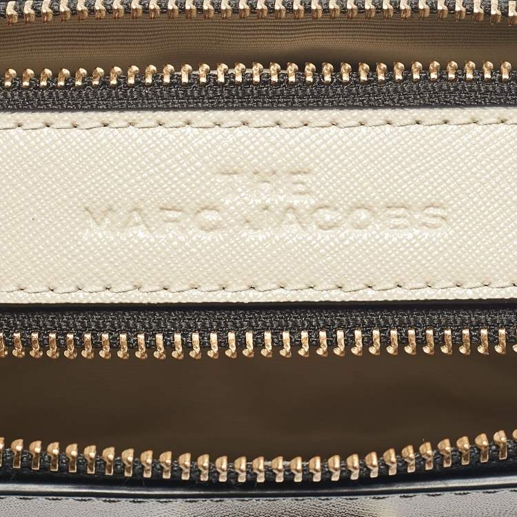Pre Owned Marc Jacobs Tricolor Leather The Snapshot Crossbody Bag