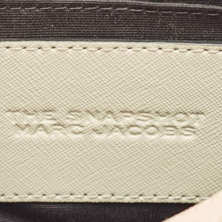Pre Owned Marc Jacobs Tricolor Patent Leather Snapshot Camera Crossbody Bag