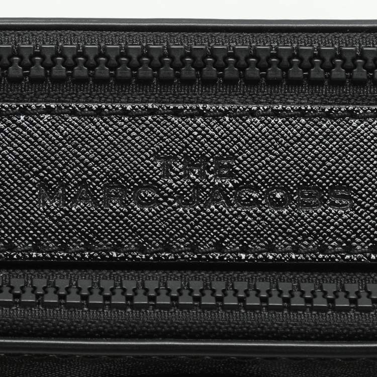 Pre Owned Marc Jacobs Black Patent Leather Snapshot Camera Crossbody Bag