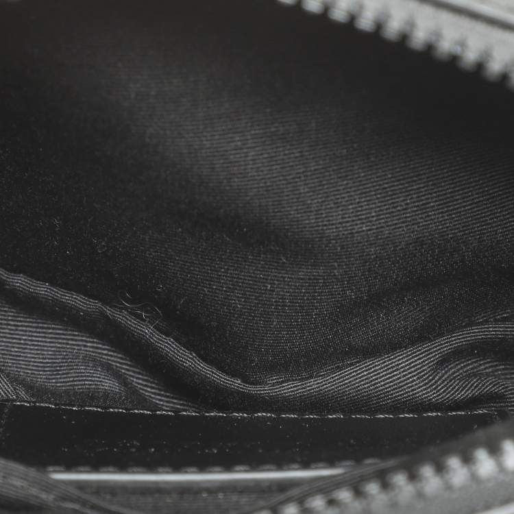 Pre Owned Marc Jacobs Black Patent Leather Snapshot Camera Crossbody Bag