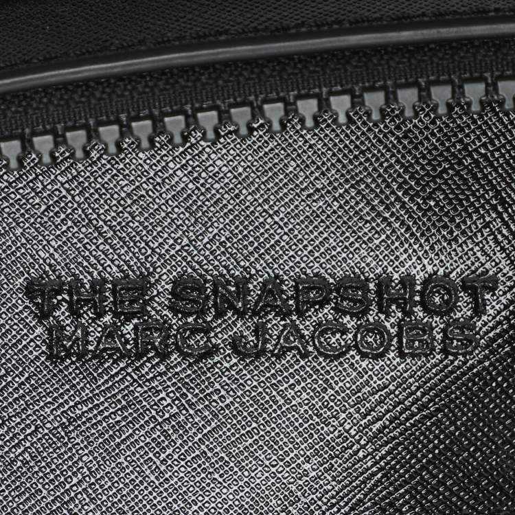 Pre Owned Marc Jacobs Black Patent Leather Snapshot Camera Crossbody Bag