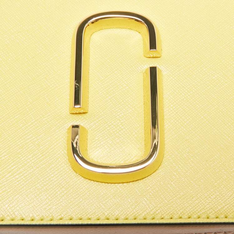 Pre Owned Marc Jacobs Tricolor Patent Leather Snapshot Camera Crossbody Bag