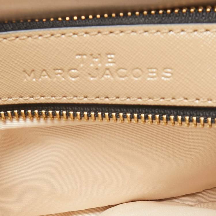 Pre Owned Marc Jacobs Tricolor Patent Leather Snapshot Camera Crossbody Bag