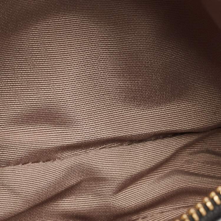 Pre Owned Marc Jacobs Tricolor Patent Leather Snapshot Camera Crossbody Bag