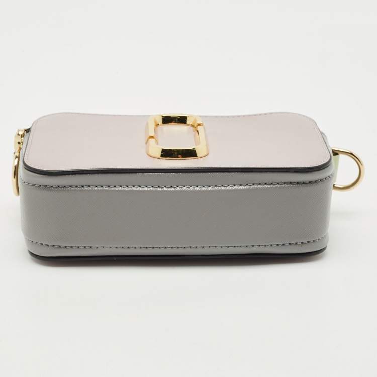 Pre Owned Marc Jacobs Tricolor Patent Leather Snapshot Camera Bag
