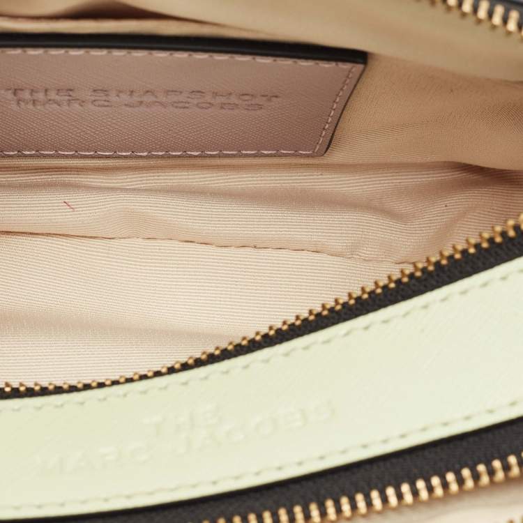 Pre Owned Marc Jacobs Tricolor Patent Leather Snapshot Camera Bag