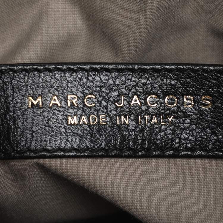 Pre Owned Marc Jacobs Black Quilted Leather Small Cecilia Satchel