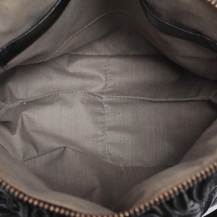 Pre Owned Marc Jacobs Black Quilted Leather Small Cecilia Satchel