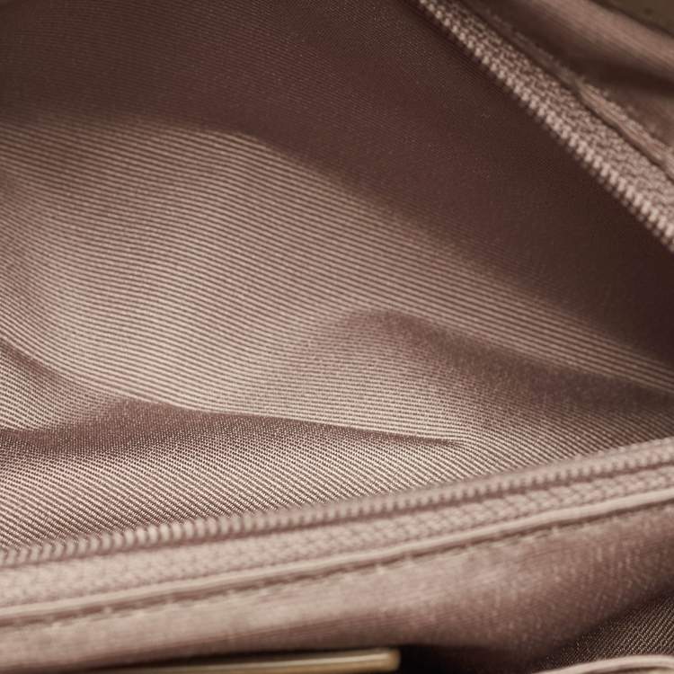 Pre Owned Marc Jacobs Grey Leather Mini Rider Crossbody Bag