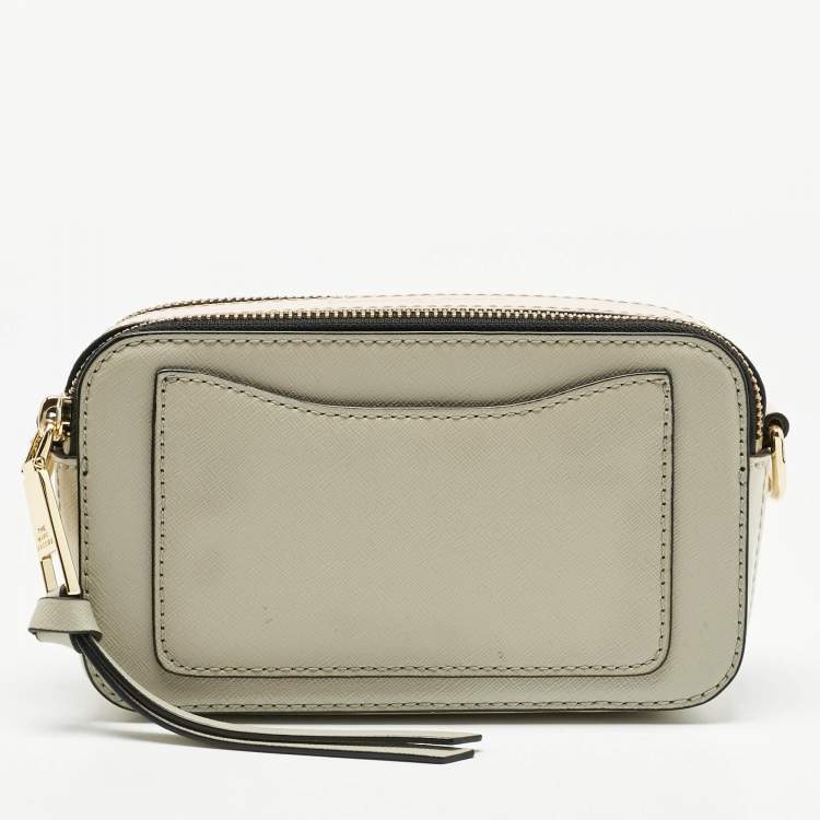 Pre Owned Marc Jacobs Tricolor Patent Leather Snapshot Camera Crossbody Bag
