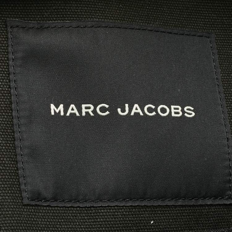 مملوكة مسبقًا Marc Jacobs Black Canvas Large The Tote Bag
