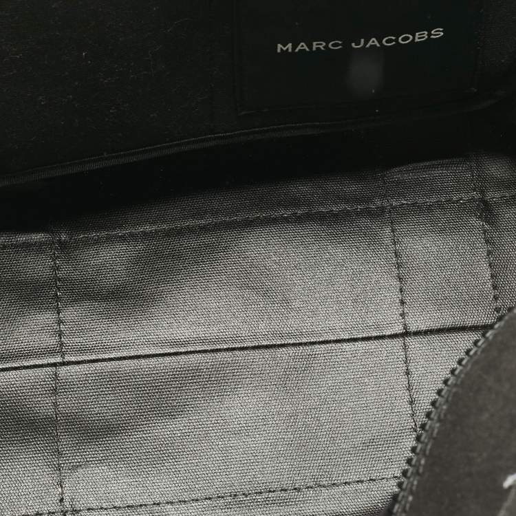 مملوكة مسبقًا Marc Jacobs Black Canvas Large The Tote Bag