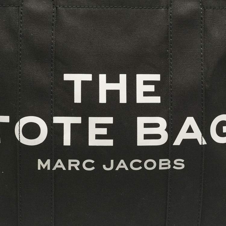 مملوكة مسبقًا Marc Jacobs Black Canvas Large The Tote Bag