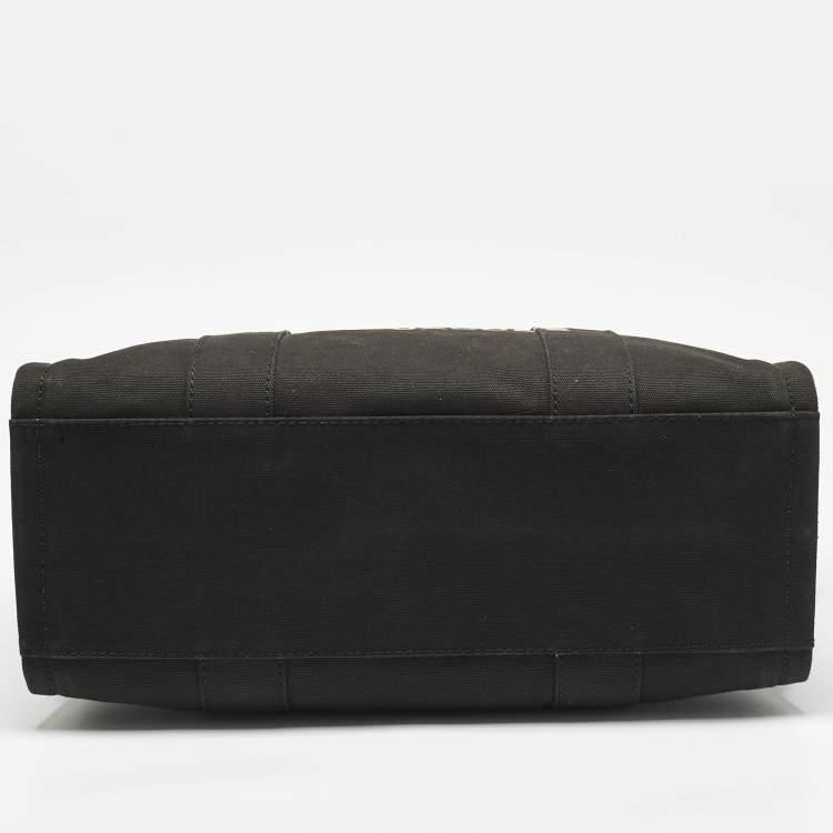 مملوكة مسبقًا Marc Jacobs Black Canvas Large The Tote Bag