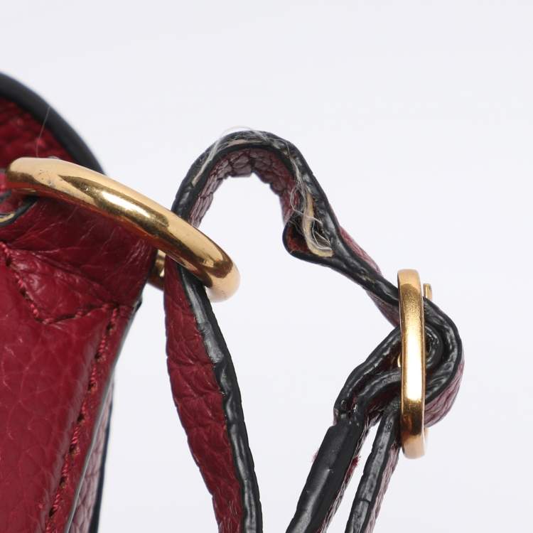 Pre Owned Marc Jacobs Magenta Leather Gotham Crossbody Bag