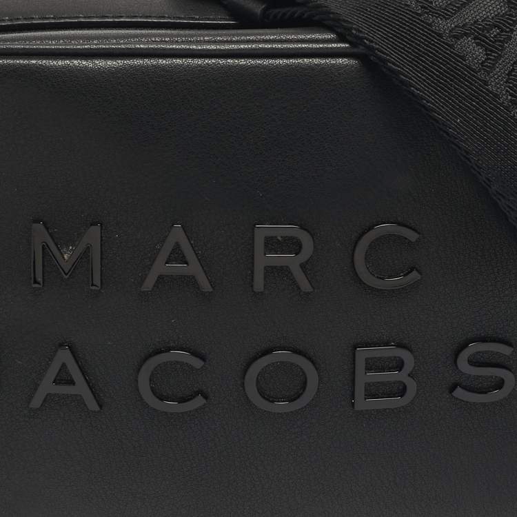 Pre Owned Marc Jacobs Black Leather Flash Crossbody Bag
