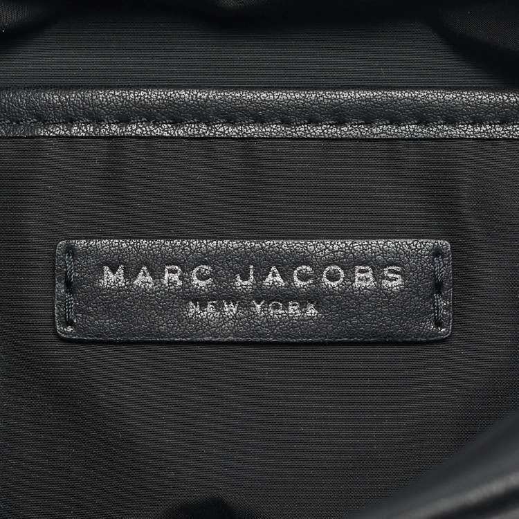 Pre Owned Marc Jacobs Black Leather Flash Crossbody Bag
