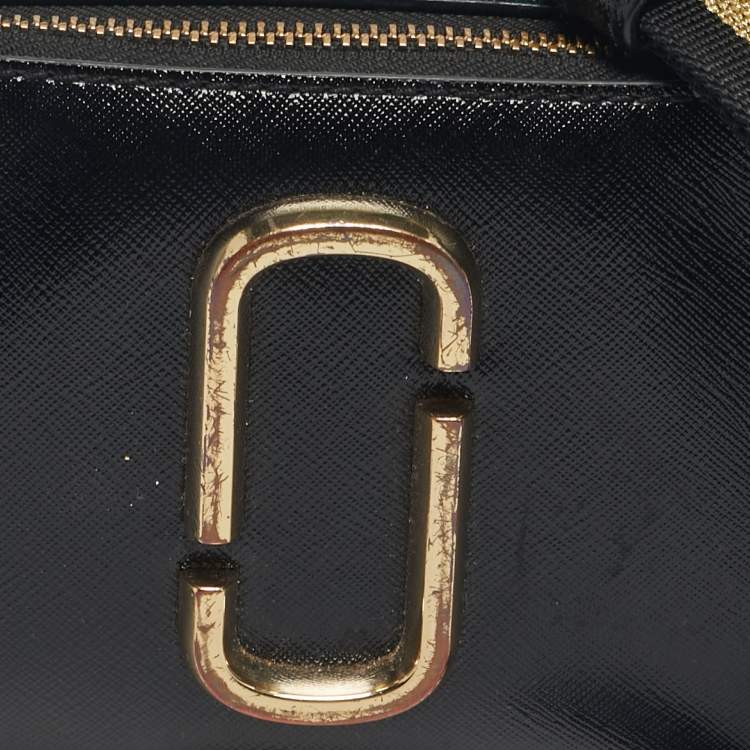 Pre Owned Marc Jacobs Multicolor Patent Leather Snapshot Camera Crossbody Bag