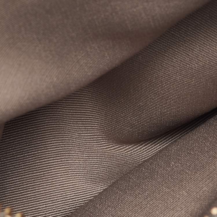 Pre Owned Marc Jacobs Grey Leather Recruit Hobo