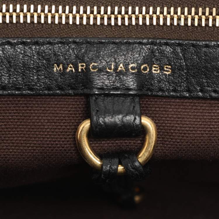 Pre Owned Marc Jacobs Black Quilted Leather Baroque Single Shoulder Bag