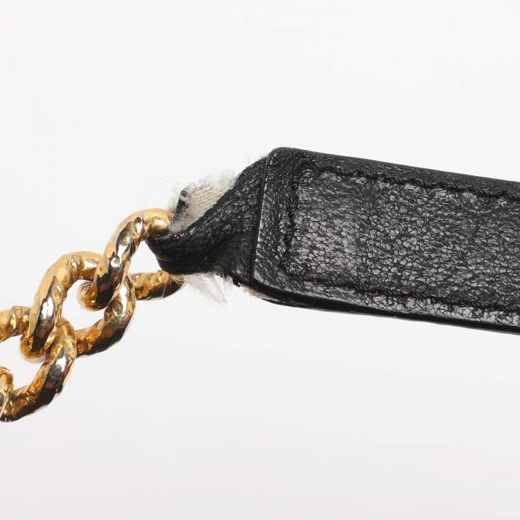 Pre Owned Marc Jacobs Black Quilted Leather Baroque Single Shoulder Bag