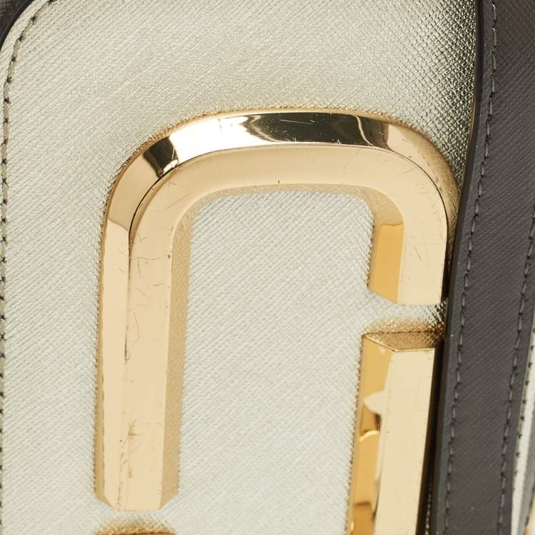 Pre Owned Marc Jacobs Tricolor Leather The Hot Shot Crossbody Bag