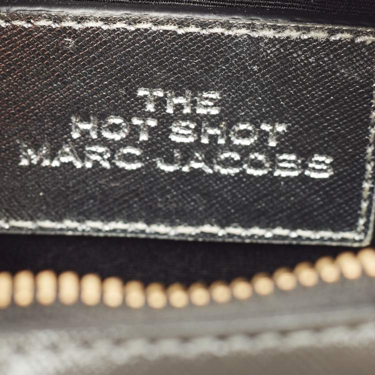 Pre Owned Marc Jacobs Tricolor Leather The Hot Shot Crossbody Bag