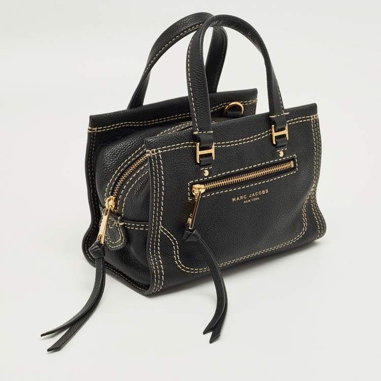 Pre Owned Marc Jacobs Black Leather Mini Cruiser Bag