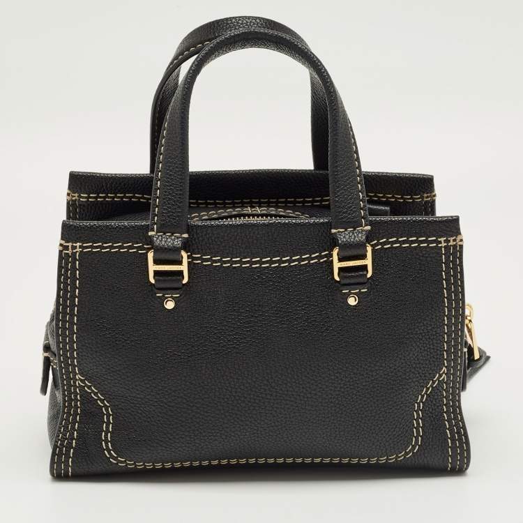 Pre Owned Marc Jacobs Black Leather Mini Cruiser Bag