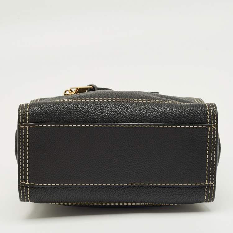 Pre Owned Marc Jacobs Black Leather Mini Cruiser Bag